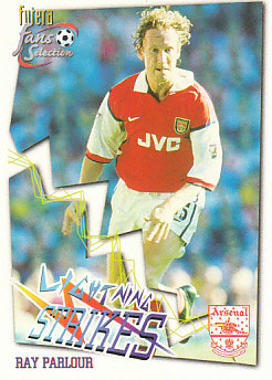 Ray Parlour Arsenal 1999 Futera Fans' Selection #68